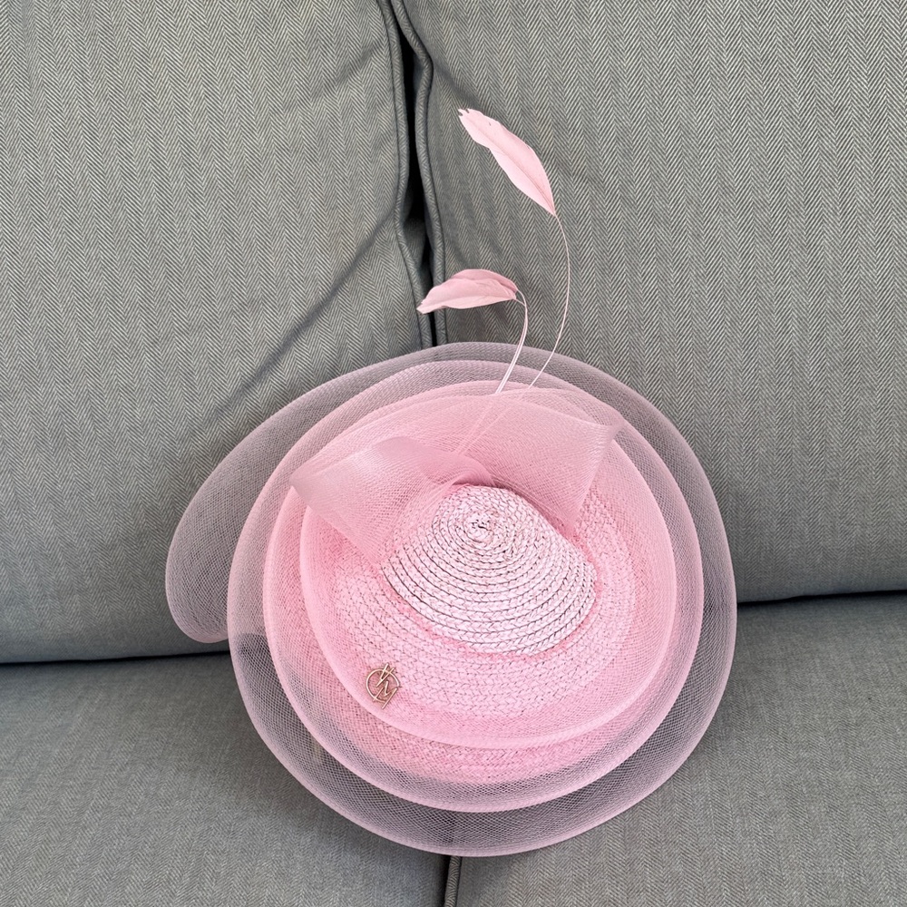 Elegant Pink Fascinator Hat